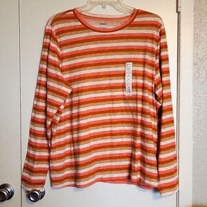 SONOMA STRIPED LS TOP
